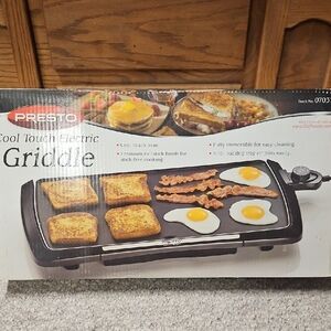 Presto Cool Touch Electric Griddle - Black